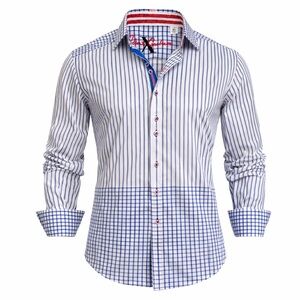 Robert Graham Tailored Fit Striped Button Down Shirt Men XL